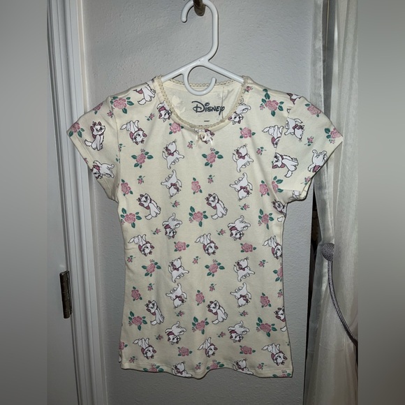 MARIE TEE THE ARISTOCATS DISNEY SIZE XS NWT COTTON - Picture 9 of 9